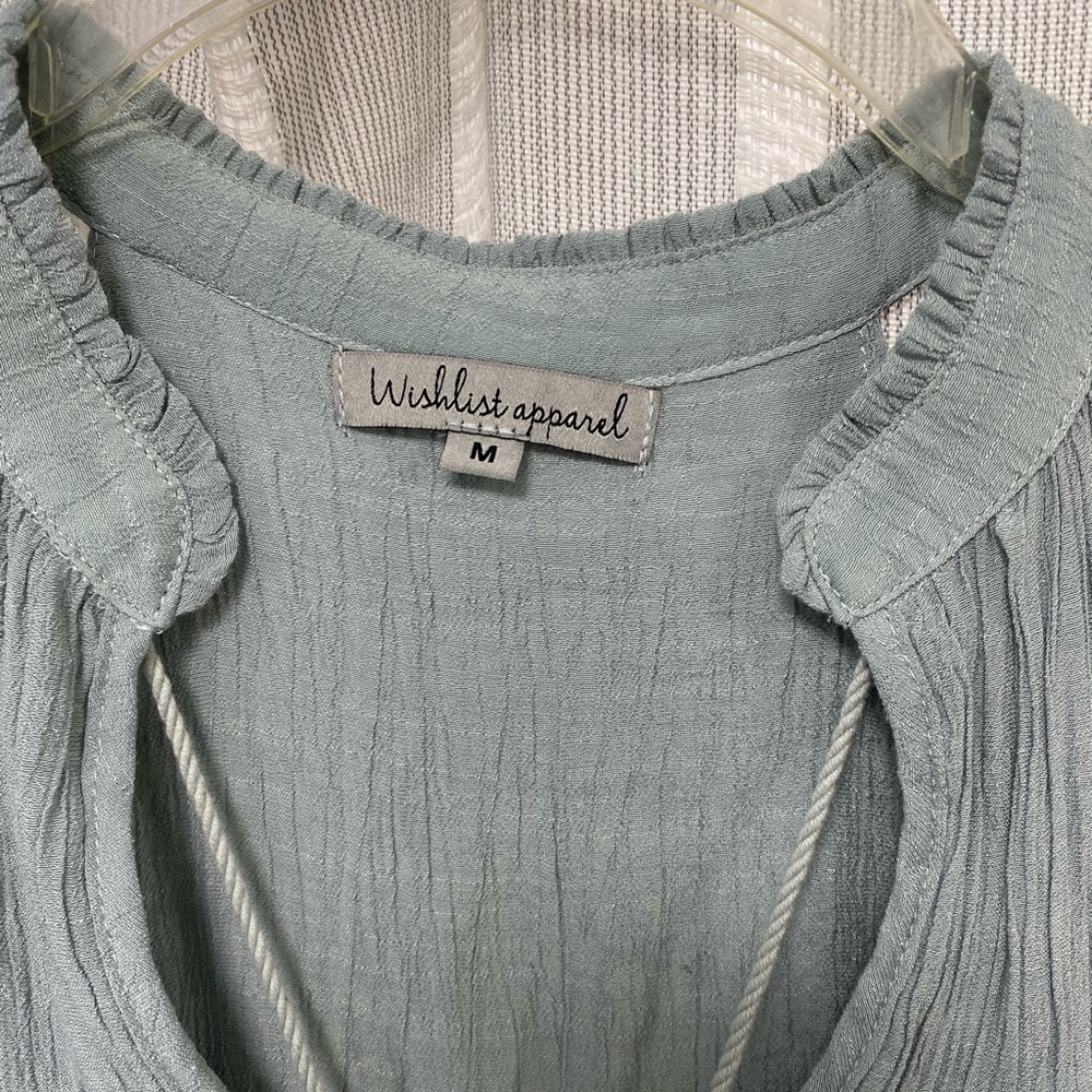 Wishlist Apparel Sleeveless Flowy Dress Blue Size M - Picture 2 of 8